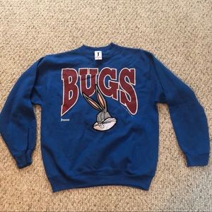 Vintage 1993 Looney Tunes Bugs Bunny Crewneck